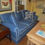 Sofa with Throw Pillows