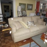 Sofa with Throw Pillows