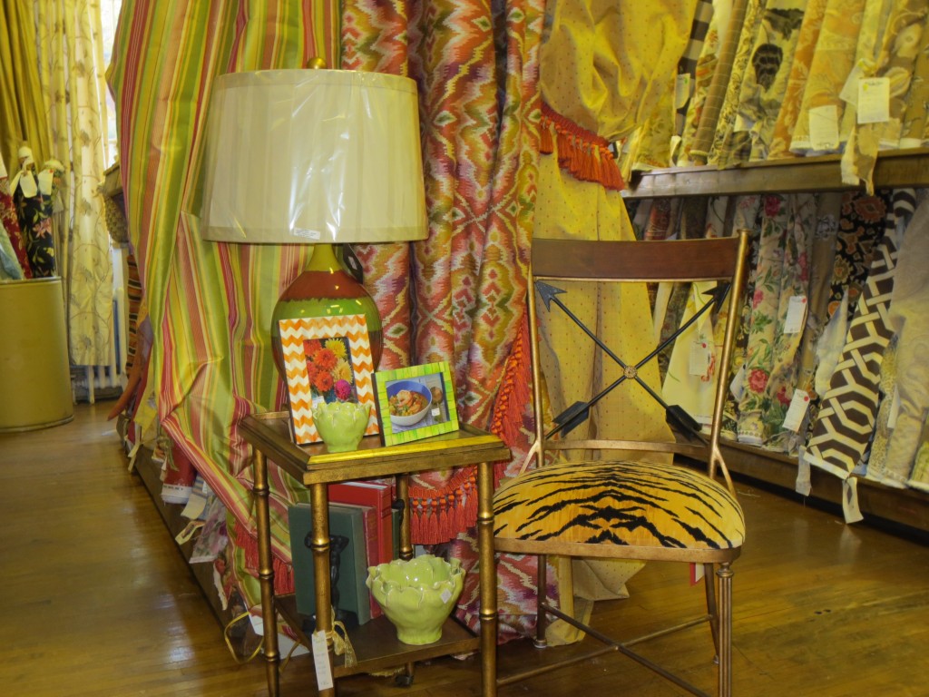 Fabric, Lamps, Picture Frames and Furniture