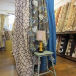 Lamp with Fabrics