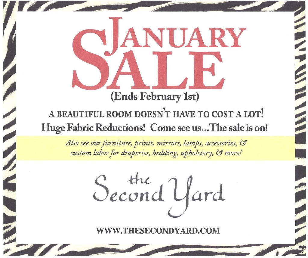 January Sale Charlottesville, Virginia Beach, & Roanoke