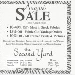 August Sales Ad 2014