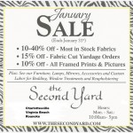 January Fabrics, Framed Prints & Pictures, & More Home Furnishings Sale